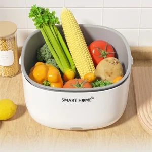 سلة تنظيف الخضروات الذكية FreshDrop🥬